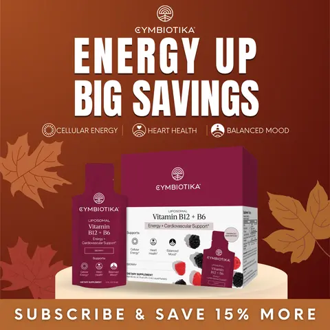 Liposomal Vitamin B12 + B6 | 28 Packets | Cellular Energy, Brain & Nerve Health | Cardiovascular Support | Dual B12: Methylcobalamin + Adenosylcobalamin | Active P5P & Methylfolate | Vegan | Third-Party Tested