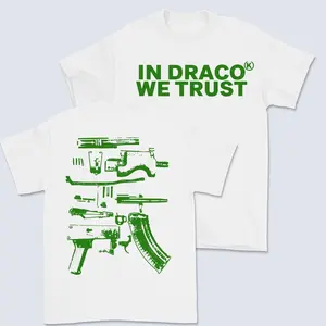 In Draco We Trust Double Sided Tee, Green Ver Unisex T-Shirt B141215