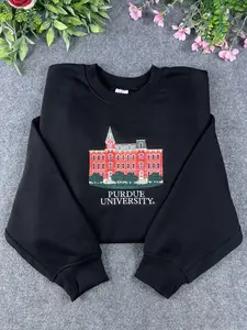 Purdue University Embroidered Sweatshirt/Hoodie