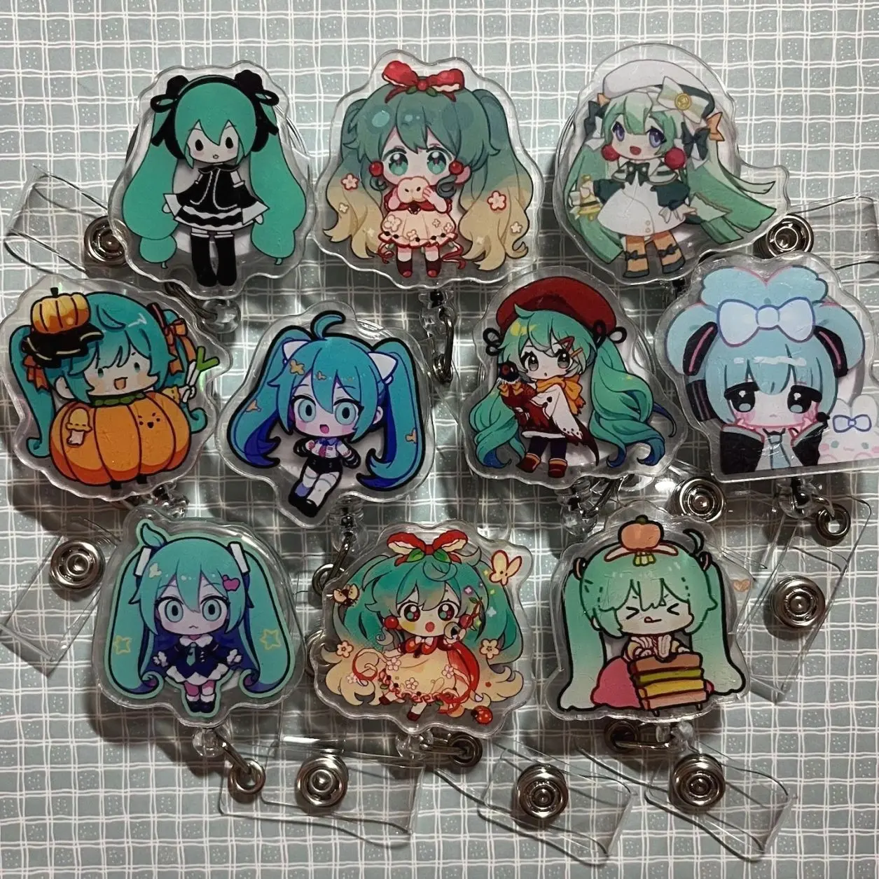 28 Ops (not combo 28)  Anime Retractable Badge Reel
