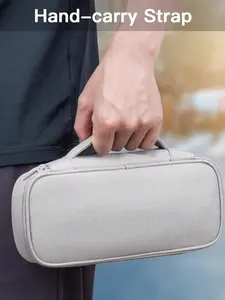Electronics Storage Bag, Travel Essential Portable Easy to Carry Mini Organizer, Zipper Case for Data Cables, Chargers, Hard Drives, Power Banks, Organizer Pouch