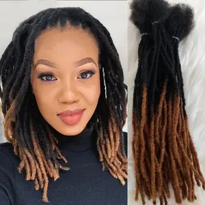 Human Hair Dreadlocks Loc Extensions Kinky Straight Wholesale Crochet Braids  Remy Hair Extensions 10 20 40 60 Strands
