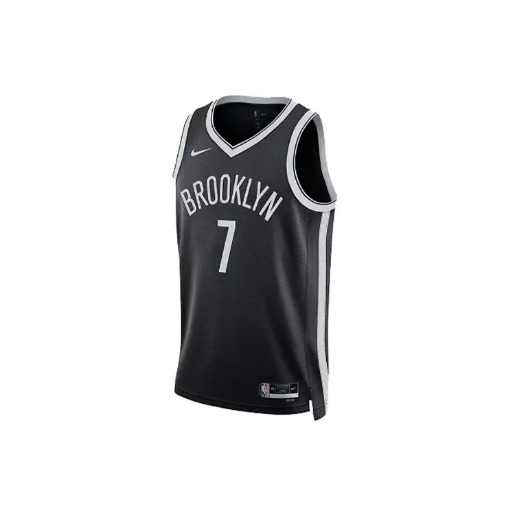 Nike Brooklyn Nets Icon Edition 2022 23 Nba Swingman Jersey Retro Comfort Men's Black DN1996-011