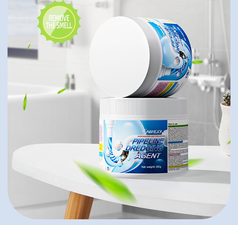 Lanwexy-Powerful Pipe Dredging Agent for Kitchen and Toilet Pipelines - Dissolves 200+ Blockages and Kills 99% of Bacteria