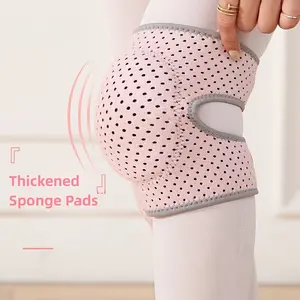 1pair Thickened Sponge Dancing Knee Pads, Soft, Breathale Knee Support Braces Ergonomically Designed for Running, Exercise, Football, Volleyball, Basketball, Dancing, Skateboard Skating, Outdoor Sports, Yoga, Kneeling Activities