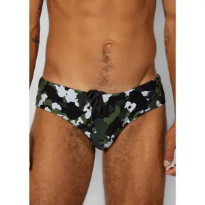 CAMO COMMANDO SWIM BRIEF