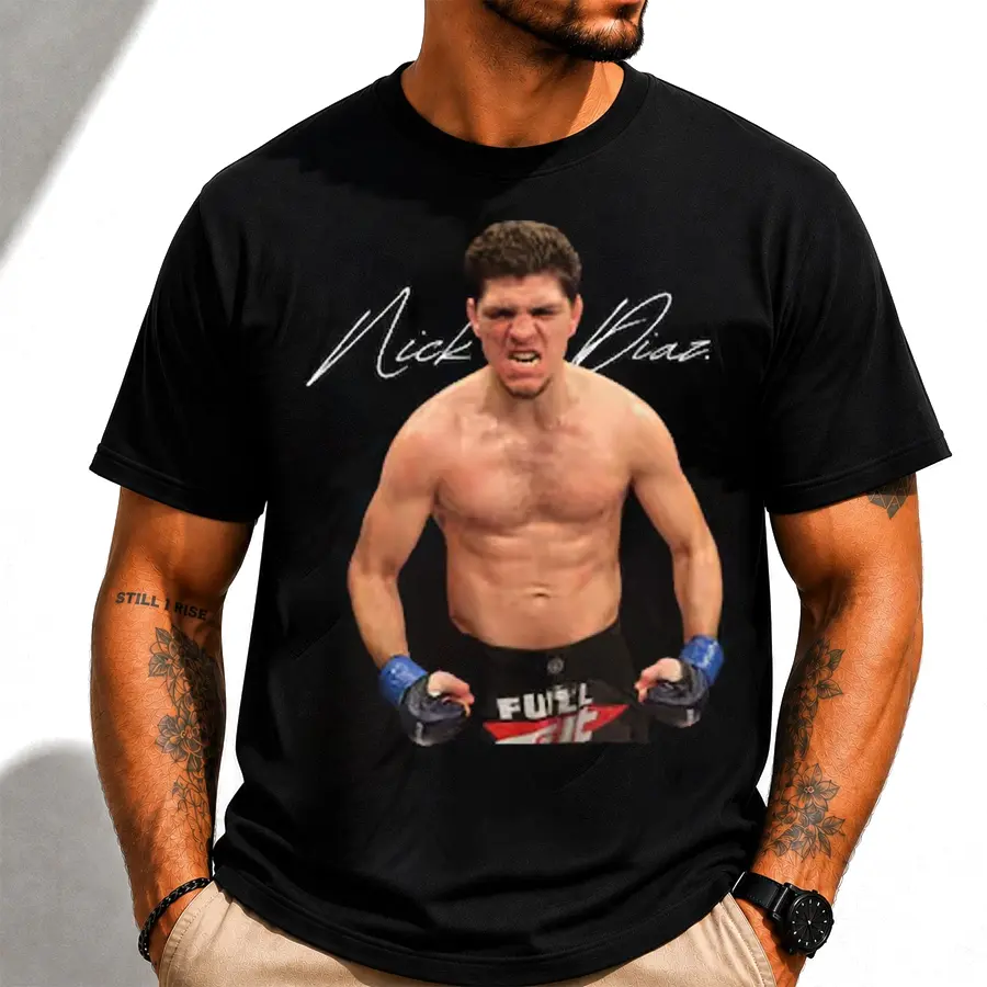 Nick Diaz Vintage Shirt - Bootleg Vintage Tee Shirt