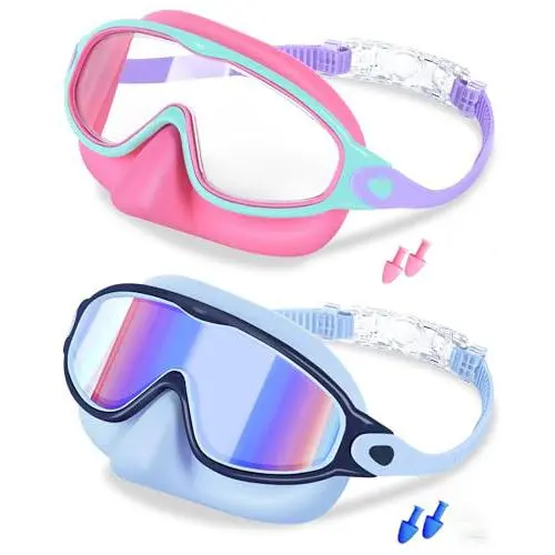 Pinkish green + black-blue (case + earplugs)