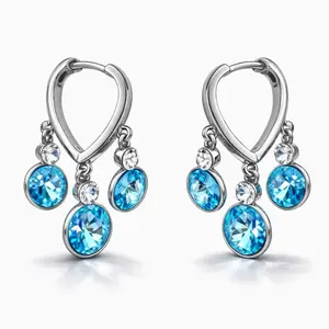 Maite Jewelry.                                              CASCADA CELESTIAL earrings