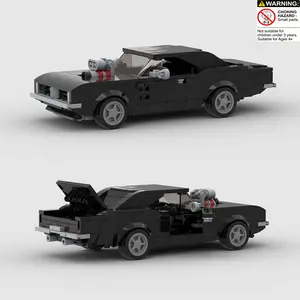 395pcs Moc Car Model Set, Moc Blocks Set, Stem Educational Creative Toy, Adult DIY Building Kit, Perfect Gift for Boyfriend, Husband, Christmas, Birthday, Miniature Set