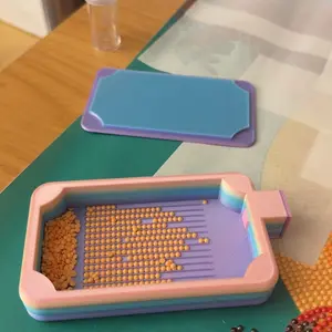 Diamond Painting Tray with Lid, Storage Tray Design, Accessories & Tools, Suitable for 5D Diamond Painting Set, Diamond Art Tools #TOP PICKS