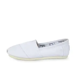 Foam Canvas Slip-On Shoes for Women - Lightweight Design, Comfortable Fit, Ideal for Nail Decor