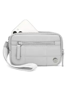 New Women's Wristband Wallet Nylon Stitched Multi-Functional Card Holder, Casual Plain Design, All Seasons Phone/key Wallet Dual Pouch Wristlet