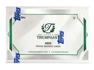 2025 Topps Triumphant Tennis Hobby Box
