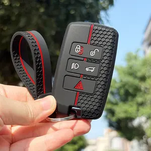 Land Rover Discovery/tempest/ranger/sport/luxury Suv Silicone Keychain Protector Cover, Key Fob Shell, Durable & Stylish Car Accessory