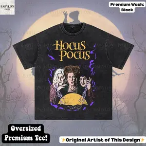 Retro Hocus Pocus T Shirt, Hocus Pocus Shirt, Sanderson Sisters Shirt, Halloween Shirt, Halloween Shirt, Sandersons
