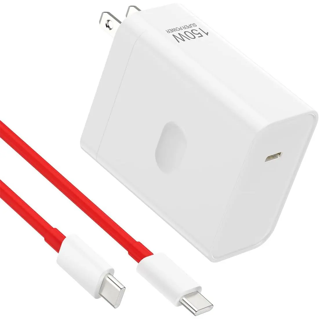 150W 100W 80W Super Fast Wall Charger Block Compatible for  One Plus 13 12 13R 12R 11 10T 10R Nord CE4 3 4 Pad Open PD 65W MacBook Laptop 3.3ft USB C to C Cable