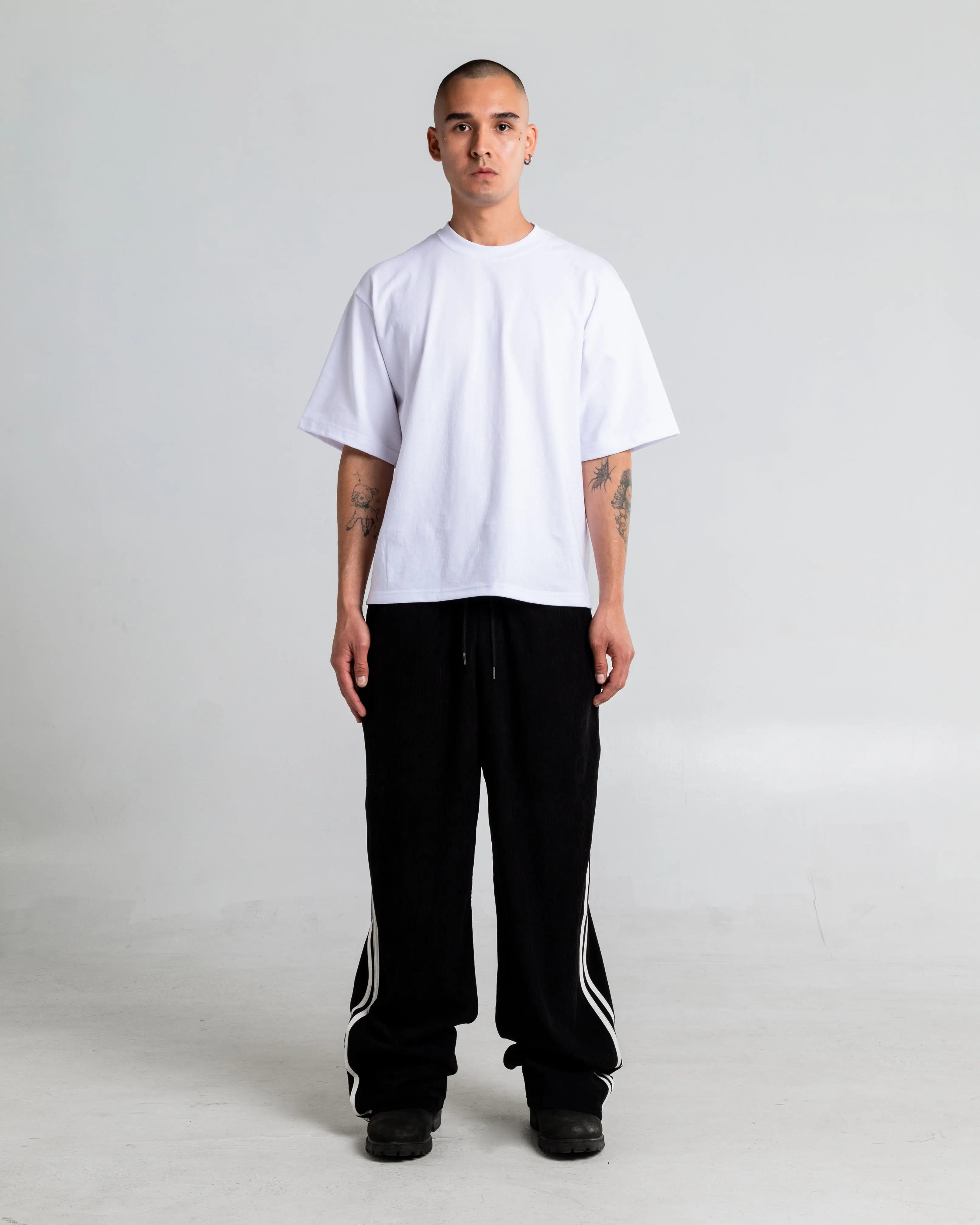 Striped Corduroy Trainers