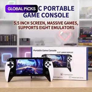 X9 Handheld Game Console, 5.5-Inch Screen, Dual Joystick, 8 Emulators Built-in, Retro Gaming Device, Ideal Gift for Gamers and Holidays #GLOBAL PICKS