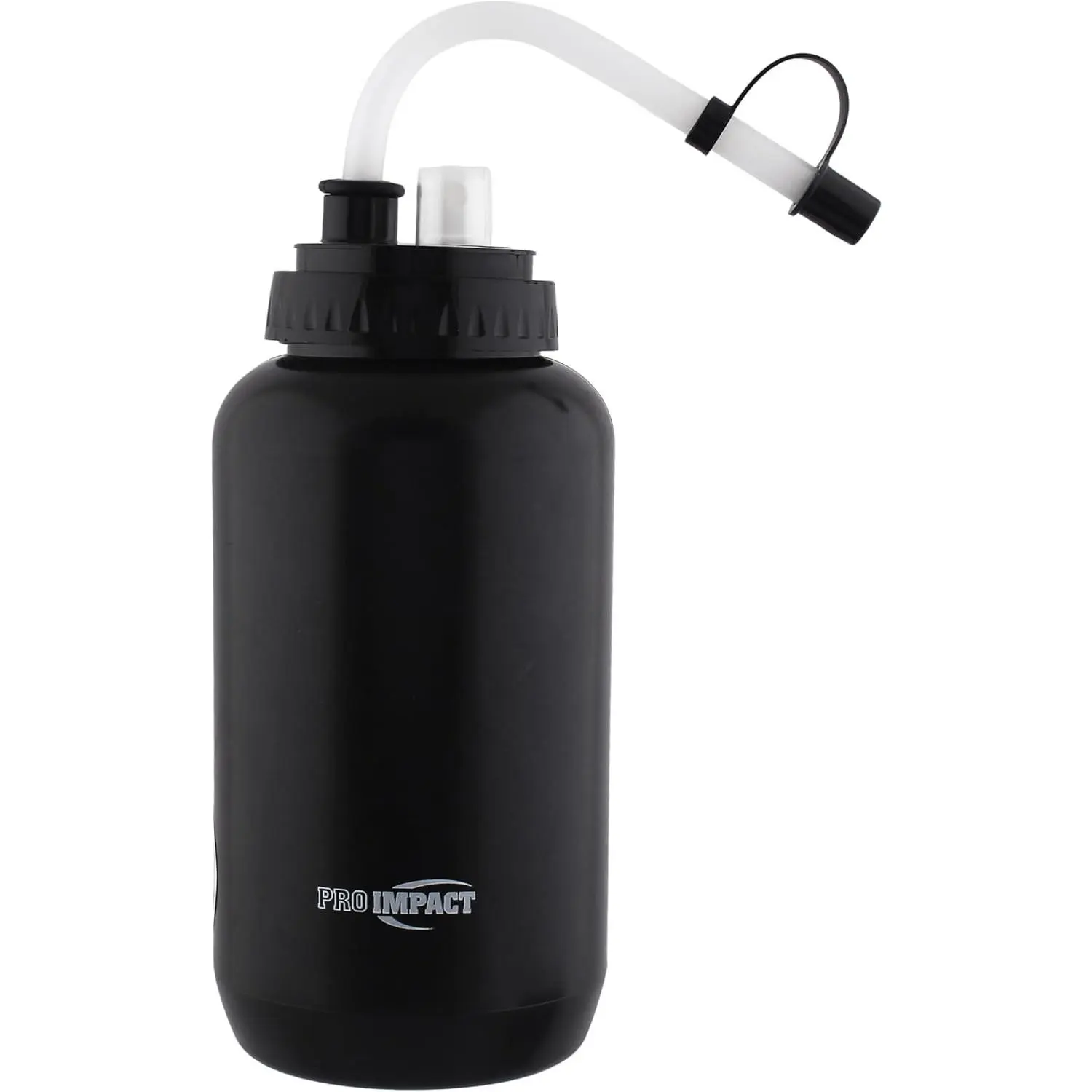 Squeezable Water Bottle with Bendable Long Straw and Spray cap - LDPE BPA Free Plastic - Hydration for Baseball Hockey Gym MMA Yoga Boxing Cycling Softball Football Lacrosse (35.5 Oz.) Gift