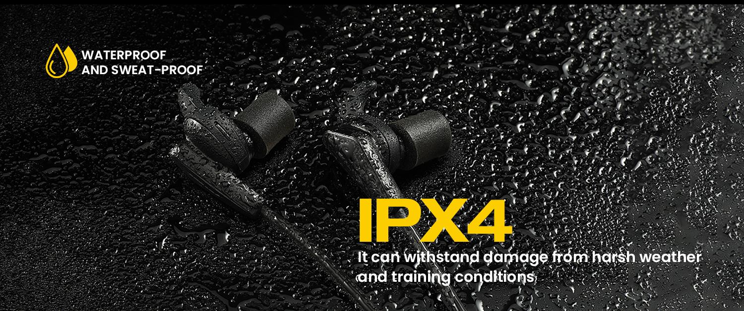 ARM NEXT Shooting Ear Protection Earplugs, Ear Buds for Hearing Protection | NRR 26dB, Bluetooth 5.4, Noise Canceling & Sound Amplification, Tactical Hearing Protection for Gun Range
