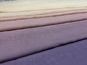 CosRoads Alley Ombre Chiffon Sheer 100% Polyester 58/60 Wide Fabric  Soft Yellow to Purple Gradient for Dresses Blouses and Evening Wear
