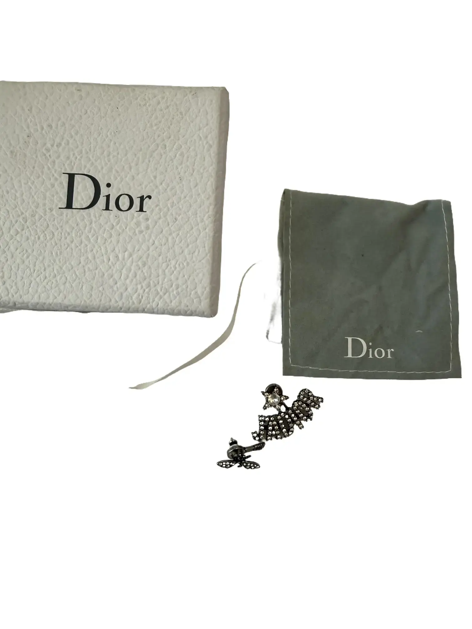 Pre-owned Christian Dior Jadior Bee and Star Earrings in Beautiful Condition