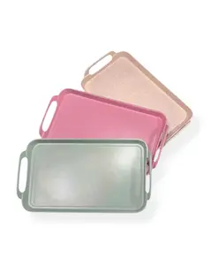 NEWARE Colored Marble Griddle / Comal Pancakes Tortillas - Induction/Inducción, Non-Stick/Antiadherente, PFOA-Free