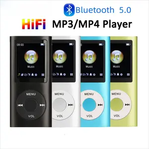 1.8 Inch LCD Screen MP3 Player Stylish Multifunctional Lossless Sound Slim Portable MP3 Music Player