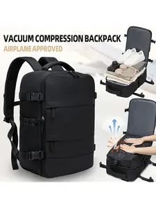 Women's Backpack 43x30x18 Cm, Vacuum Compressed Travel Bag, Casual Travel Backpack, Large Capacity Foldable Hiking Backpack, Ultra Lightweight Business Carry-On Luggage