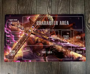 One Piiece Mihawk Dracula TCG CCG Playmat Anime Desk Mat Mousepad Trading Card Game Mat