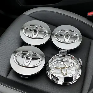 4Pcs Original Car Wheel Center Hub Cap Cover For Toyota Corolla Yaris CHR Hilux RAV4 Auris 86 Mirai Supra Prado Alphard Vellfire Crown Sequoia Venza Avalon Prius Highlander Sienna Reiz Harrier Camry Fortuner RAV4