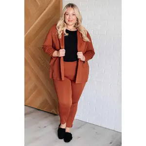 Magic 3/4 Blazer in Rust