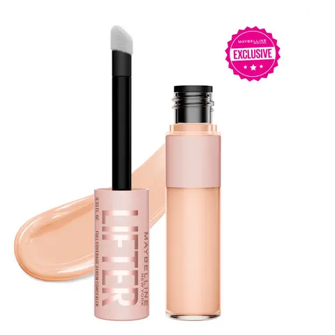Lifter Serum Concealer, Hydrate & Brighten, Peptides & Caffeine, Full Coverage, Maybelline New York