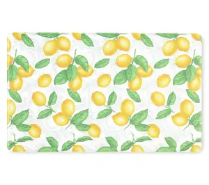 Martha Stewart Lots Of Lemons 18"x30" Kitchen Mat
