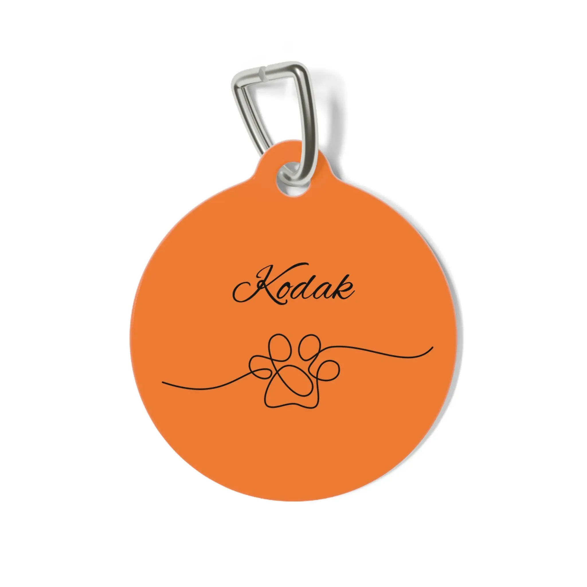 Customizable 1" Dog Tag for Dog Collar teacup  chihuahua Personalized Stainless