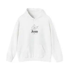 Jesus Is My Anchor Hoodie – Minimal Christian Faith Sweatshirt