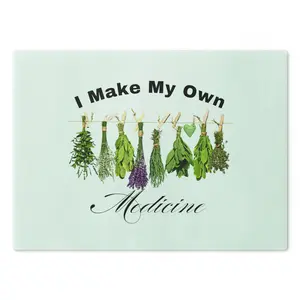 I Make My Own Medicine Cutting Board | Kitchen Prep Board
