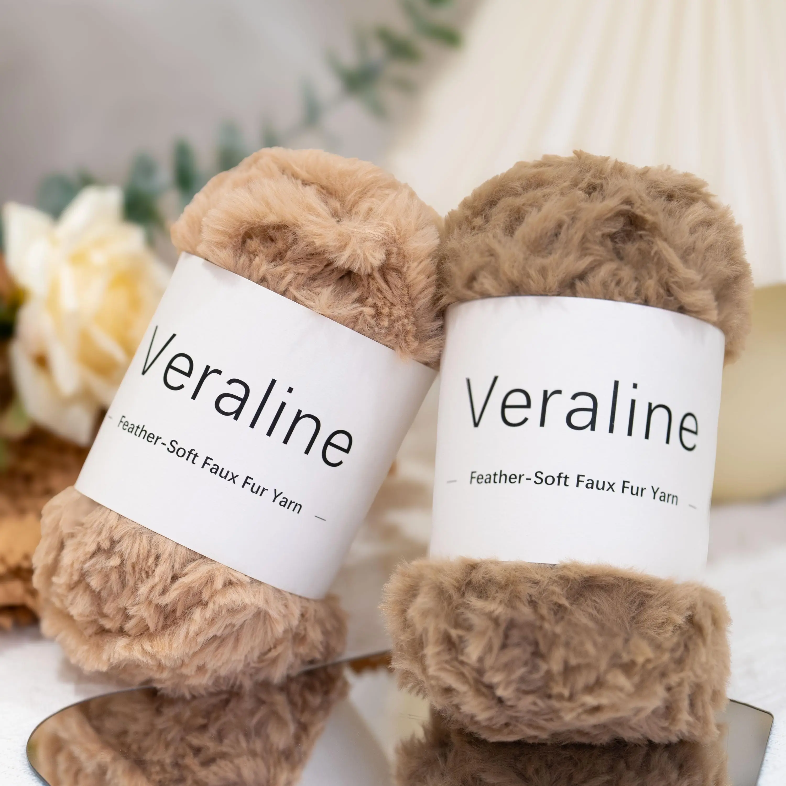 Feather-Soft Faux Fur Yarn