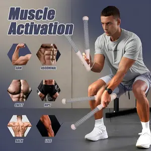 2026 New Cordless Battle Ropes for Home Gym, Cordless Training Rope Fitness Equipment for Men & Women, No-Jump Full-Body Exercise, Weighted Workout Ropes for HIIT, Ideal for Fitness Enthusiasts Workout Equipment Training Equipment & Festival Gift