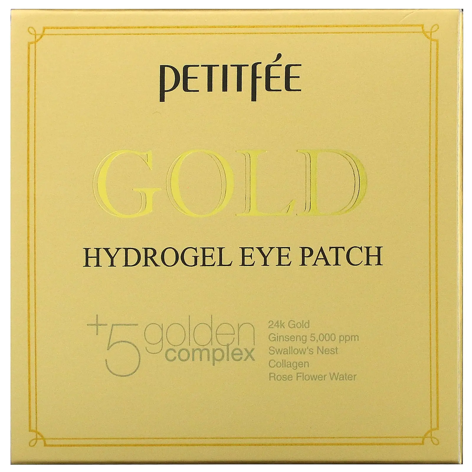 Petitfee Gold Hydrogel Eye Patch, 60 Patches Petitfee Gold Hydrogel Eye Patch, 60 Patches