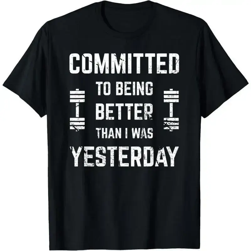 100% cotton Fitness Motivation For Men & Women With Saying Gym Workout T-Shirt RogueWear