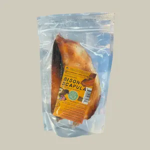 Bison Scapula Chew - Single Ingredient Air-Dried Free-Range healthy dog treats