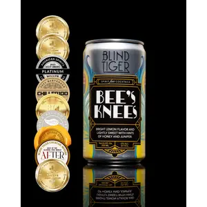 Blind Tiger Bee’s Knees Non-Alcoholic Cocktail – All-Natural Mocktail with Lemon, Honey & Juniper