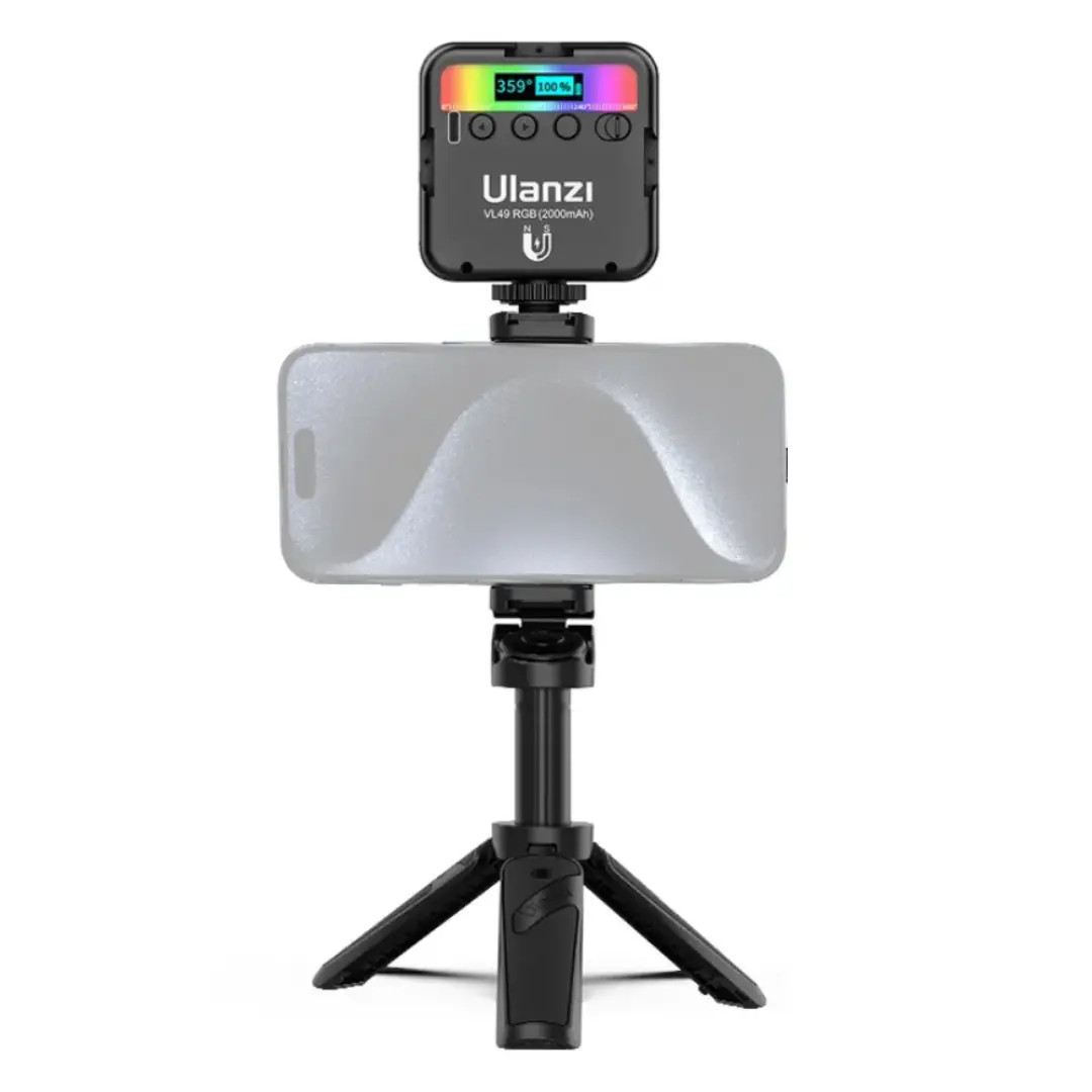 Vlog Kit: black with VL49 RGB light