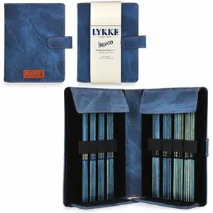 Lykke Indigo 6" Double Pointed Needle Set - Small | With Carrying Case