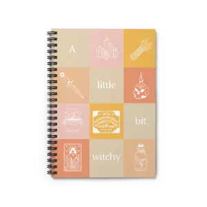 A little bit witchy feminist journal, FDT notebook, Leopards eating faces party funny feminist gift, childless cat lady, fuck the patriarchy