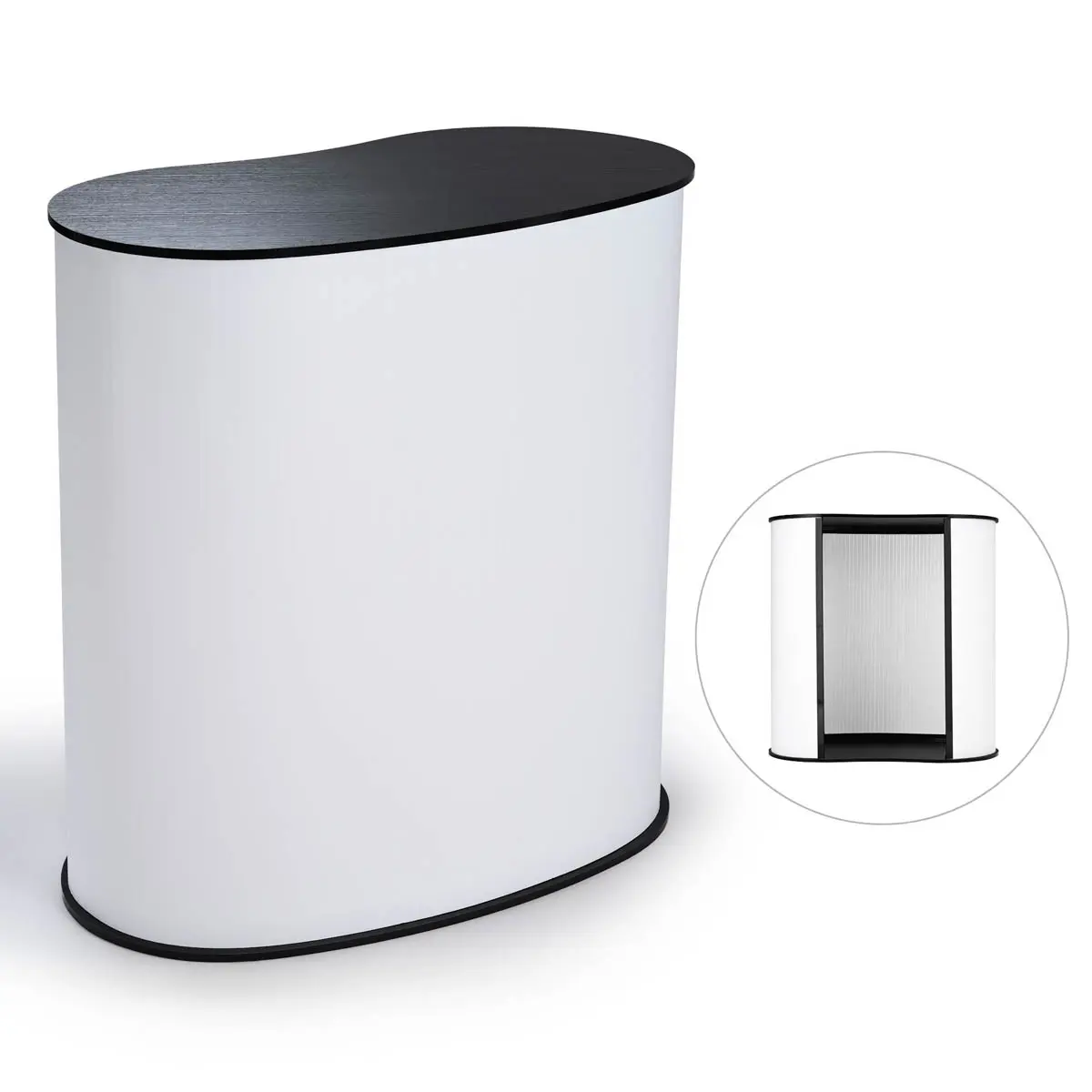 Yescom Trade Show Display Podium Table Counter Stand