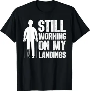 Cool Broken Leg Art For Men Women Foot Ankle Knee Broken Leg T-Shirt