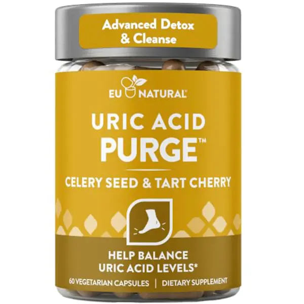 Purge Uric Acid Flush with Tart Cherry & Celery Seed, 60 Caps